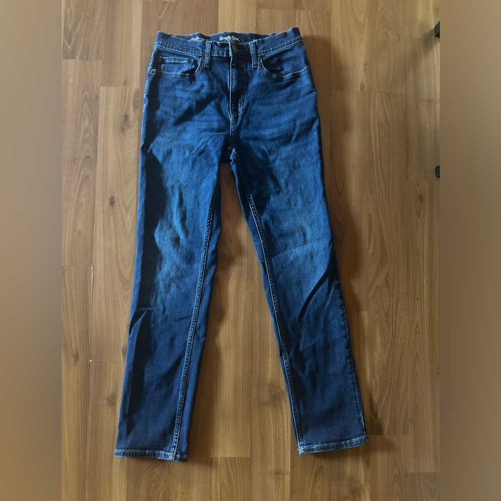 Goodfellow & Co 30Wx32L slim straight jeans 👖 like new - Picture 2 of 7